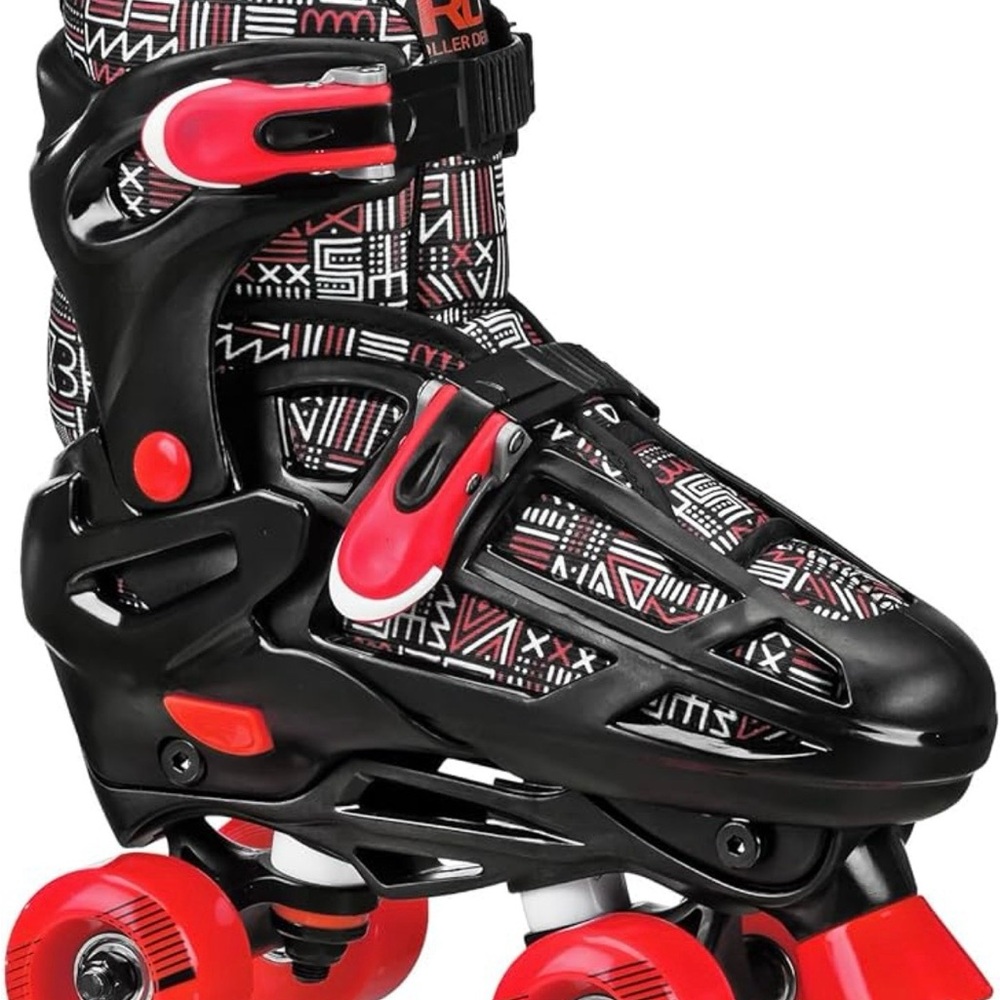 Kids Roller Skates - Black and Red, New , New!!!!!!